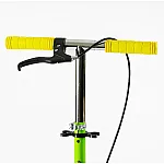 Детский двухколесный самокат с ручным тормозом Best Scooter Flash FL-20085 Зеленый