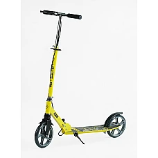 Дитячий двоколісний самокат з ручним гальмом Best Scooter Fla