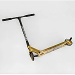 Трюковий самокат з анодованим фарбуванням Best Scooter Kraken KR-93091 Золотий