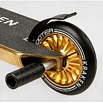 Трюковий самокат з анодованим фарбуванням Best Scooter Kraken KR-93091 Золотий