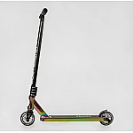 Трюковий самокат з анодованим фарбуванням Best Scooter Kraken KR-64084 Бірюзовий
