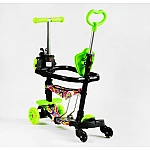 Детский самокат 5 в 1 Best Scooter LS-10718 Зеленый