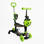 Детский самокат 5 в 1 Best Scooter LS-72300 Зеленый