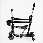 Дитячий самокат 5 в 1 Best Scooter LS-82755 Чорний
