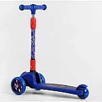 Трехколесный самокат Best Scooter Maxi Heroes Человек-паук Синий (47359)