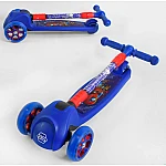 Трехколесный самокат Best Scooter Maxi Heroes Человек-паук Синий (47359)