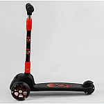 Трехколесный самокат Best Scooter Maxi Heroes Человек-паук Черный (79166)
