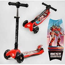 Детский трехколесный самокат Best Scooter Maxi L-9658 Трансфо