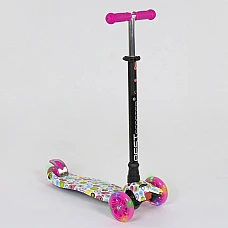 Детский самокат Best Scooter Maxi A 24641/779-1400 Розовый