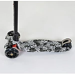 Дитячий самокат Best Scooter Maxi A 25465/779-1320 Чорний принт