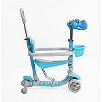 Дитячий самокат 5 в 1 Best Scooter P-92401 Блакитний