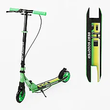 Дитячий двоколісний самокат Best Scooter Rio R-15800 Зелений