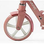 Дитячий двоколісний самокат з ручним гальмом Best Scooter Shark SH-41102 Рожевий