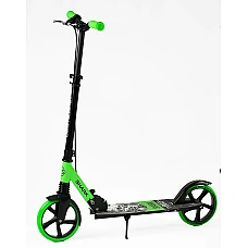 Дитячий двоколісний самокат з ручним гальмом Best Scooter Sha