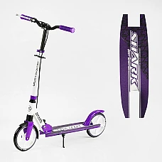 Дитячий двоколісний самокат з ручним гальмом Best Scooter Sha