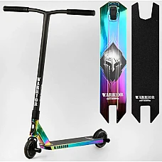 Трюковий самокат Best Scooter Warrior Т-40565 Веселка