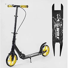 Детский двухколесный самокат с ручным тормозом Best Scooter W