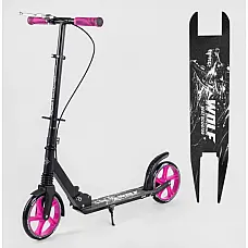 Детский двухколесный самокат с ручным тормозом Best Scooter W