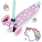 Детский самокат Mini MoMi Weendy Purple unicorns