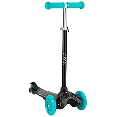Дитячий самокат Mini MoMi Weendy Turquoise stars