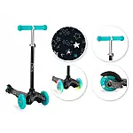 Дитячий самокат Mini MoMi Weendy Turquoise stars