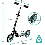 Самокат QKids Weiss Blue/black
