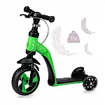 Самокат-біговел 2 в 1 MoMi Elios Green