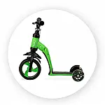 Самокат-біговел 2 в 1 MoMi Elios Green