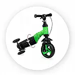 Самокат-біговел 2 в 1 MoMi Elios Green