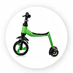 Самокат-біговел 2 в 1 MoMi Elios Green