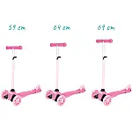 Детский самокат Mini QKids Lumis Pink