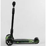Триколісний самокат із посиленою декою Best Scooter Maxi 87-793 Зелений