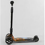 Трехколесный самокат с усиленной декой Best Scooter Maxi 43-635 Космос