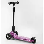 Трехколесный самокат с усиленной декой Best Scooter Maxi 15-546 Сиреневый