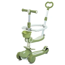 Детский самокат 5 в 1 Prof1 JR 3-133-GR Зеленый