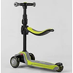 Трехколесный самокат 3 в 1 Best Scooter JS-20815 Зеленый