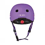 Захисний шолом Micro - Фіолетовий з квітами (48–53 cm, S) (AC2137BX)