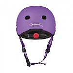 Защитный шлем Micro - Фиолетовый с цветами (52-56 cm, M) (AC2138BX)