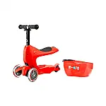 Самокат Micro серії Mini2go Deluxe Plus - Червоний (MMD032)
