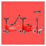 Самокат Micro серії Mini2go Deluxe Plus - Червоний (MMD032)