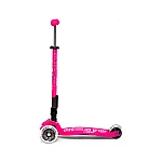 Самокат Micro складаний серії Maxi Deluxe LED - Рожевий (MMD096)