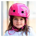 Защитный шлем MICRO - Малиновый (52-56 cm, M) (AC2081BX)