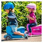 Самокат Micro серии Mini2go Deluxe Plus - Розовый (MMD033)