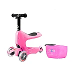 Самокат Micro серии Mini2go Deluxe Plus - Розовый (MMD033)