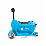 Самокат Micro серии Mini2go Deluxe Plus - Голубой (MMD034)