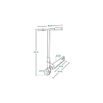 Трюковый самокат Lionelo Whizz Blue Cobalt