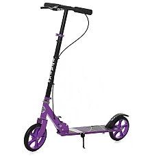 Детский самокат с ручным тормозом iTrike SR 2-008-V Фиолетовы