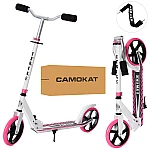 Дитячий самокат iTrike SR 2-010-10-W-P Білий з рожевим