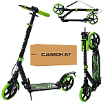 Дорослий самокат iTrike SR 2-018-10-BGR Зелений с чорным