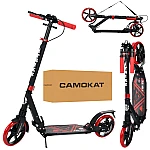 Дорослий самокат з дисковим гальмом iTrike SR 2-018-11-BR Червоний
